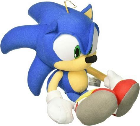 GE Animation Sonic The Hedgehog 14 Inch Stuffed Plush Toy GE 52749 For