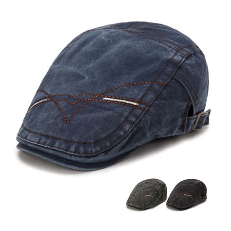 Мужские весенне-летние береты, классические западные шапки Newsboy, s ...