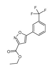 5 3 Trifluorometil Fenil 1 2 Oxazol 3 Carboxilato De Etilo CAS