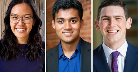 Three Undergraduate Scientists And Engineers Named 2022 Goldwater