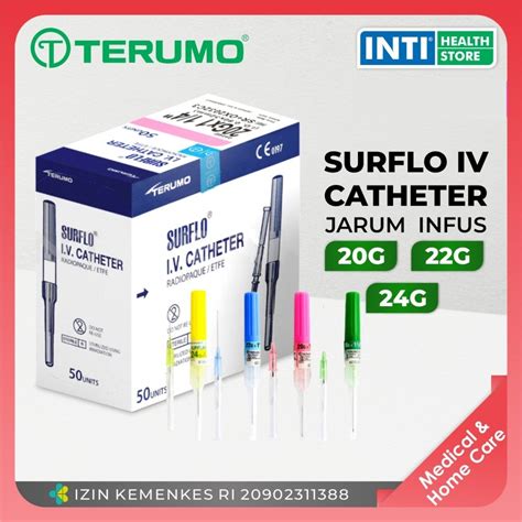 Terumo Surflo IV Catheter Abocath Terumo Lazada Indonesia