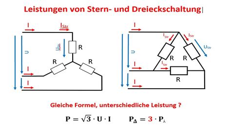 Drehstrom Asynchronmotor Stern Dreieck Schaltung