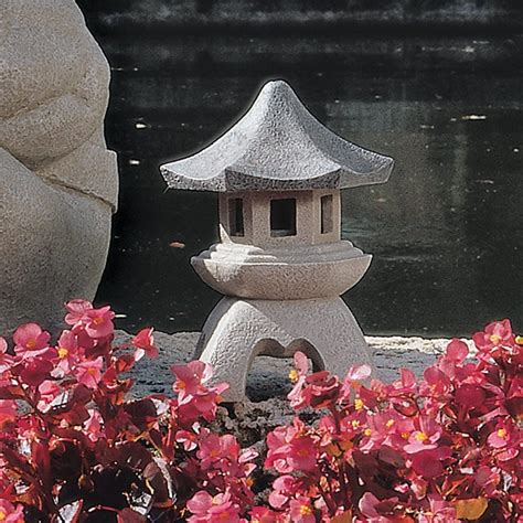 Pagoda Temple Zen Garden Statue Stone Japanese Lantern Outdoor Etsy