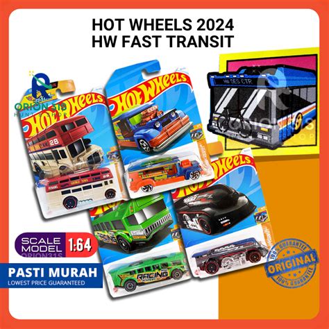 Hot Wheels Hw Fast Transit Penang Trouble Decker Hot Wheels High Road Bandit West