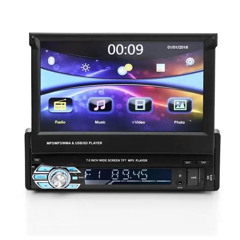 Aliexpress.com : Buy Car Stereo MP5 Player Retractable Autoradio GPS ...