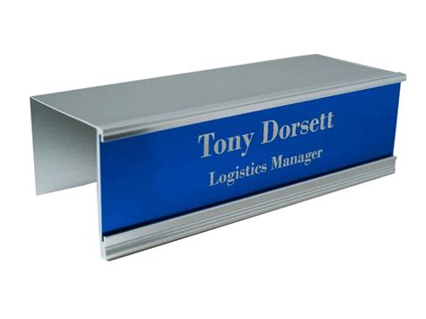 Over The Cube Nameplate Holder Office Name Plate Name Plate Office