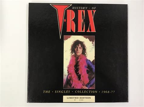 Lp T Rex History Of T Rex The Singles Collection