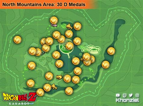 Steam Community Guide Dragon Ball Z Kakarot All D Medals Locations