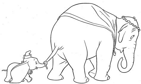 Dumbo Para Colorir - Desenhos do Dumbo para Colorir e Imprimir