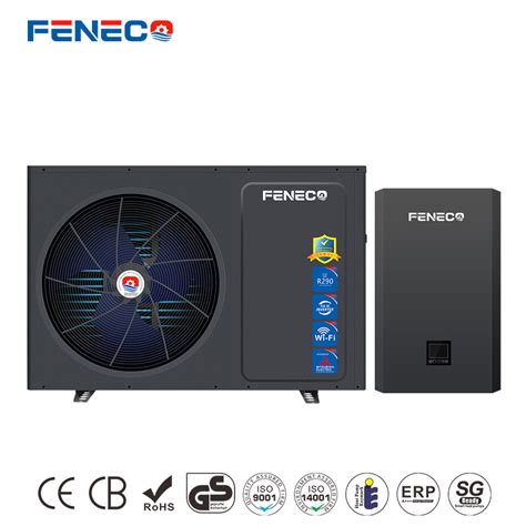 Air To Water Heat Pump Split R Dc Inverter Heating Pump A Kw Heating Cooling And Hot