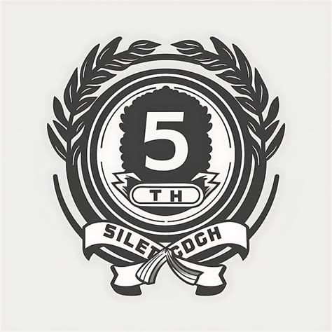 premium photo simple logo  text  emblem logo   circular