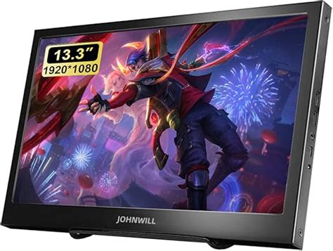 Pisichen Portable Monitor Johnwill Inch Full Hd X Ips