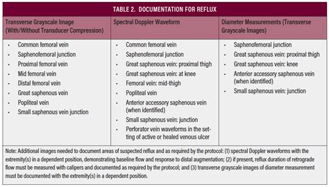 Duplex Ultrasound Technical Considerations for Lower Extremity Venous ...