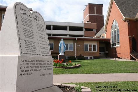 The Ten Commandments Duluth Daily Photo Flickr