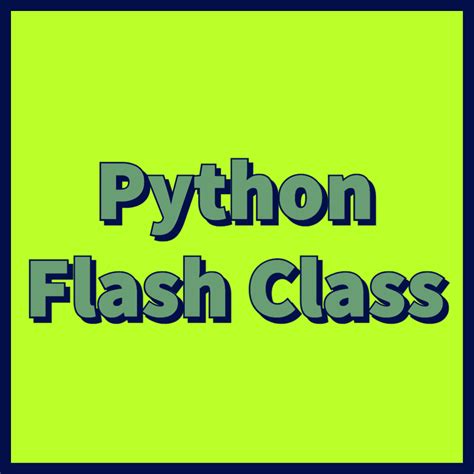 Devyou Python Flash Class Devyou