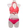 Sexy Criss Cross Brazilian Bandage Push Up Wrap Top Bikini Set Beach Apparel Collections