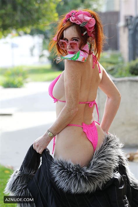 Phoebe Price Sexy Shows Off Her Curves In A Pink Bikini In Los Angeles Aznude