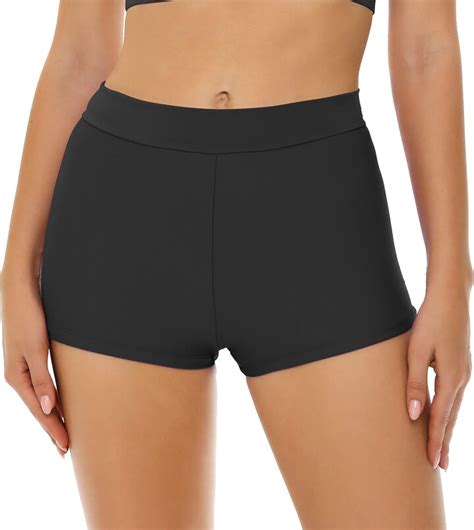 Bellecarrie Women S Swim Shorts High Waisted Swimsuit Boy Shorts Full Coverage Bikini Tankini