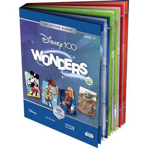 Disney 100 Wonders Collector Album Each Woolworths