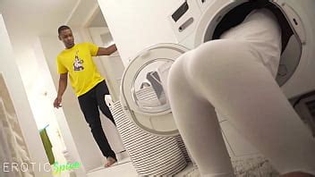 Skinny Black Teen Is Horny To Seduce Her Clueless House Mate Because She Wants His Big Black