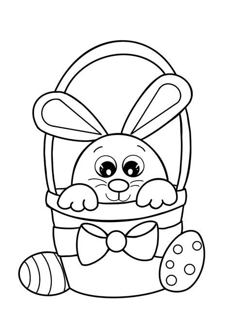 Coelhinho meigo para colorir - Imprimir Desenhos