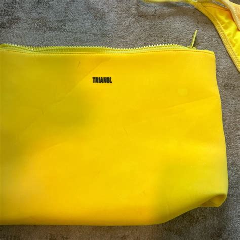 Triangl Velvet Bikini Top M Bottom XS Depop