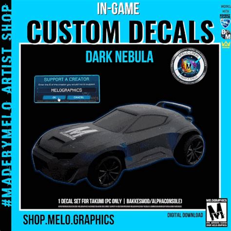 Custom Rocket League Decals And Graphics Guide Bakkesmod Alphasoncole