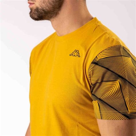 Kappa Logo Etro Pánské Triko žlutá Sportisimocz
