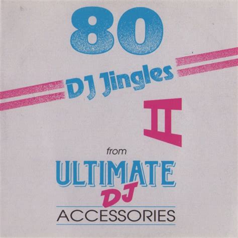 No Artist 80 Dj Jingles Ii 1991 Cd Discogs