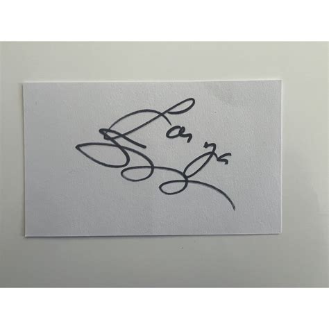 Country Singer Stella Parton Original Signature