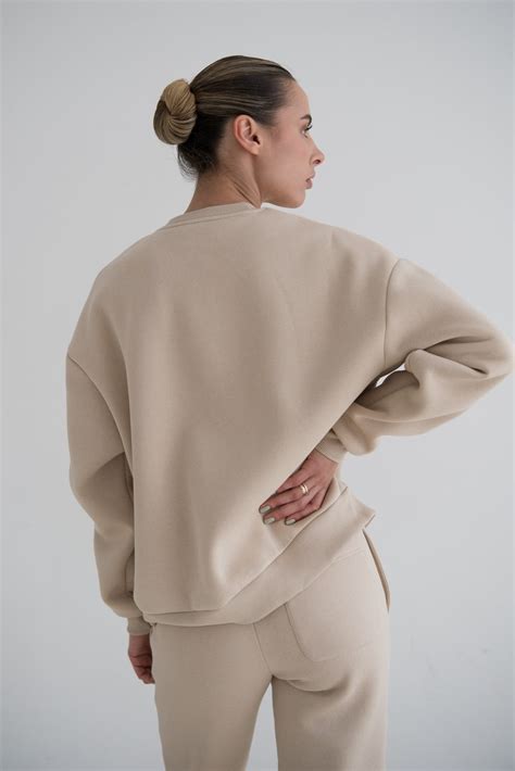Soft Sweatshirt Nude Mudvii Lithuania