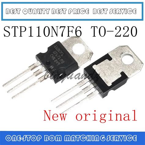 Stp110n8f6 110n8f6 | Stp110n7f6 | Accessories - 5pcs 50pcs Stp110n7f6 ...