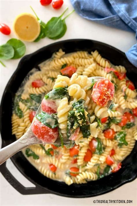 Easy Tofu Pasta Sauce [Oil Free] This Healthy Kitchen
