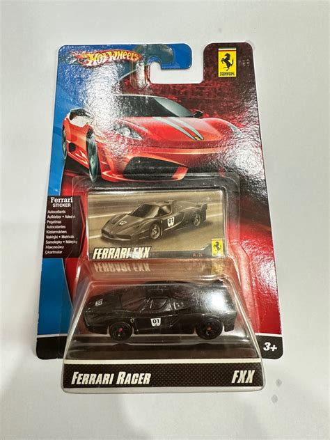Hot Wheels Ferrari Racer Fxx Black Rare Hobbies Toys Toys Games