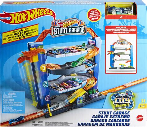 Hot Wheels Stunt Garage Parkkitalo Karkkainen Verkkokauppa