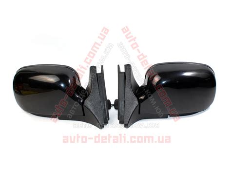 Зеркала наружные ВАЗ 2104, 2105, 2107 большие черные Vitol (к-кт 2шт ...