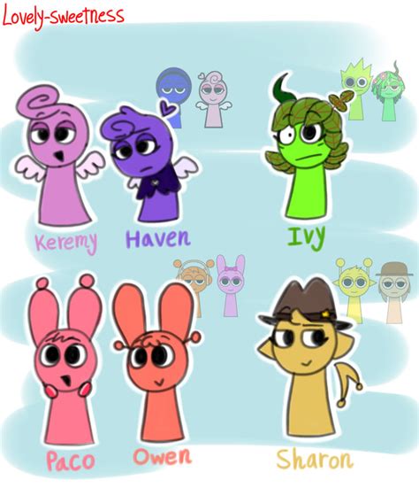 sprunki fanchildren   cuz    lovely sweetness  deviantart
