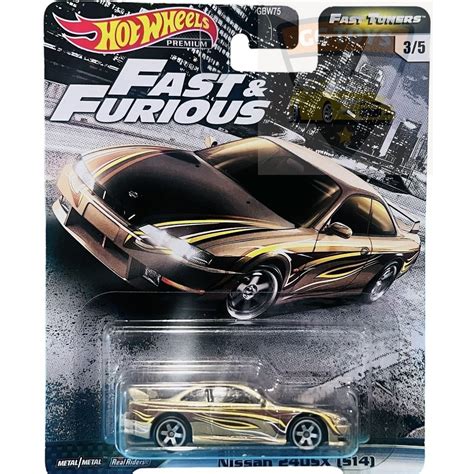 Jual Hotwheels Hot Wheels Premium Fast Farious Nissan Sx S Gold Shopee Indonesia