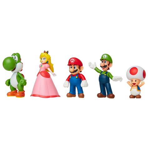 Jakks Pacific Super Mario Bros. Mario and Friends Multi-Pack Action Figures