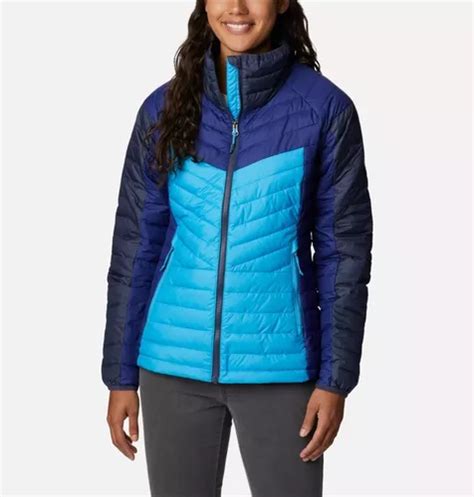 Exclusiva Chaqueta Columbia Pluma Sintética Aislante Modelo Powder Lite