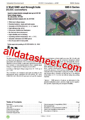 Ims Datasheet Pdf Power One