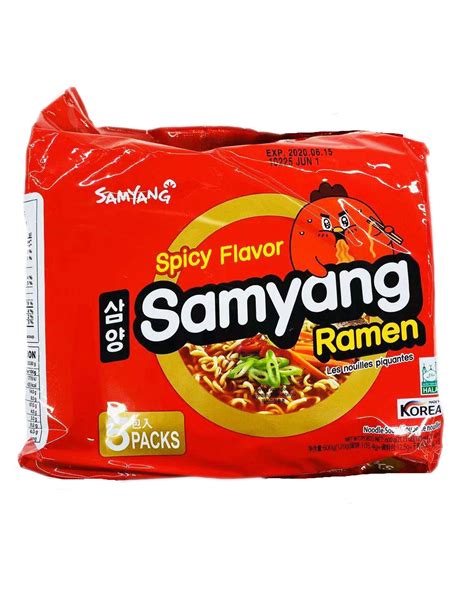 SAMYANG RAMEN SPICY 120G*5P — Happy Mart