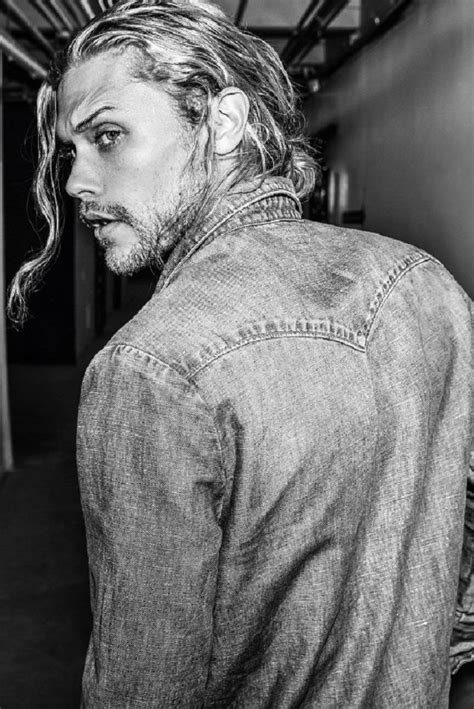 Christopher Mason Cute Blonde Guys Chris Mason Long Hair Styles Men