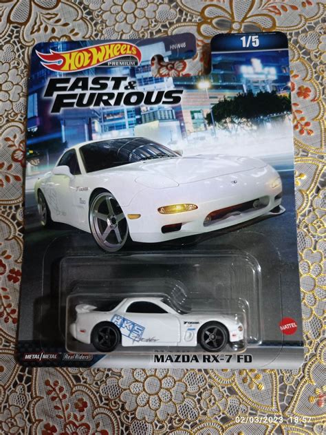 Hot Wheels Mazda Rx Fd Fast And Furious Hks Rx Lazada