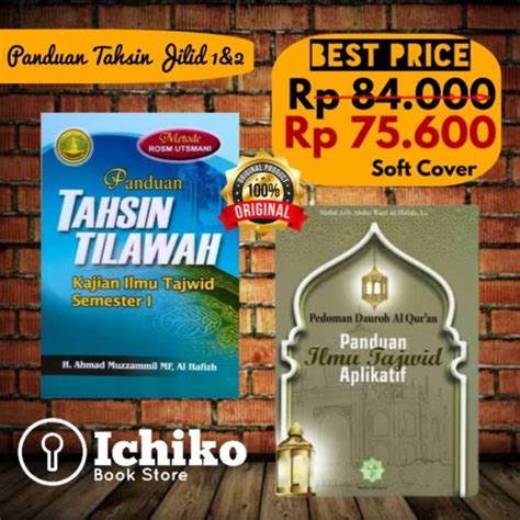 Promo Buku Panduan Tahsin Tilawah Ilmu Tajwid Aplikatif Jilid 1 2