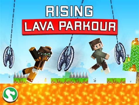 Free Rising Lava Parkour Map Added To Minecraft New Years Celebration