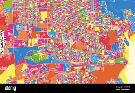 Hermosillo Sonora Mexico Map