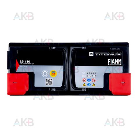 Купить Автомобильный аккумулятор Fiamm Black Titanium 110 Ач 950A обр ...