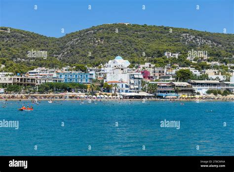 Agia Marina beach. Aegina, Greece Stock Photo - Alamy