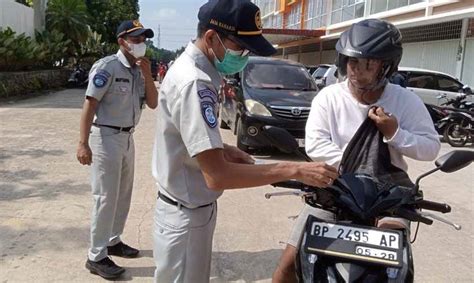 Jasa Raharja Kepri Lakukan Operasi Pengendalian Pemeriksaan Dan